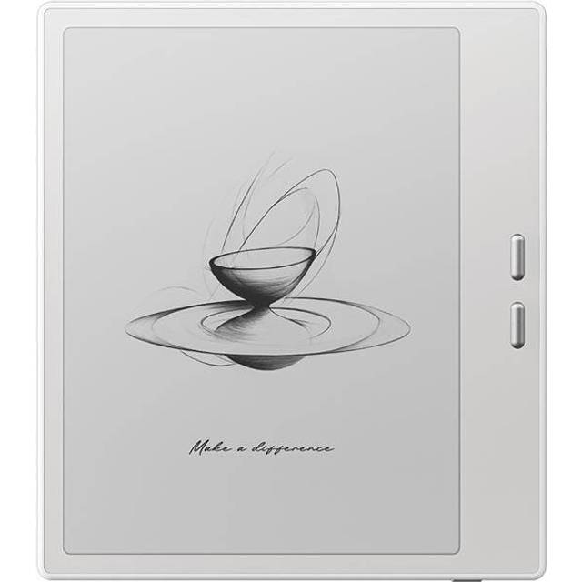 ONYX BOOX Go 7 - (2025) - 7" - sort/hvid skærm - 64GB - Hvid - Inkl. gratis 2mdr Saxo abonnement