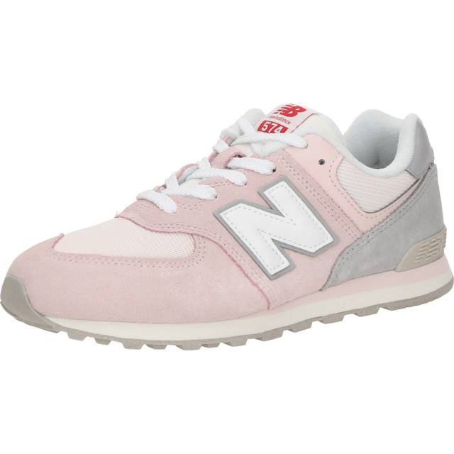 New Balance Kids 574 Junior Trainers Shall Pink, 5