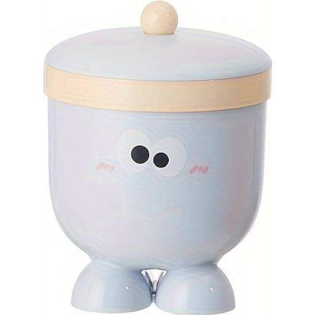 TEMU 1pc Trash Can Lid Odor Sealing For Dormitory Storage Bin