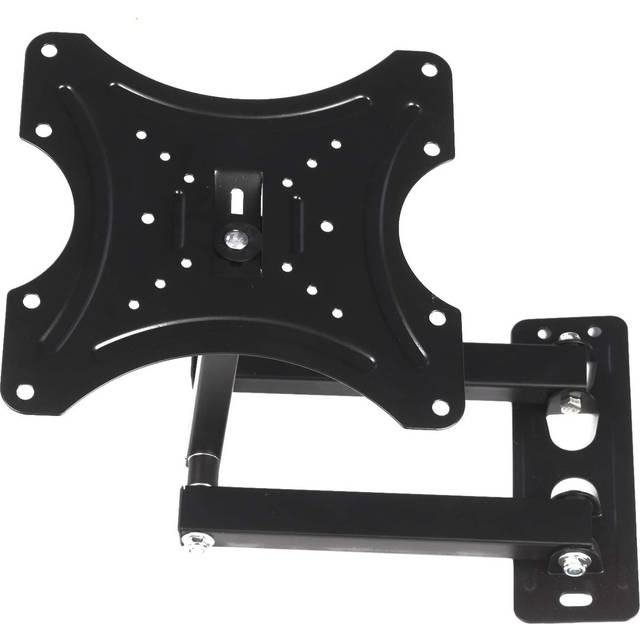 TEMU Heavy-duty Adjustable Tv Wall Mount Bracket With Swivel & Tilt - Fits 10" To 42" Screens, Up To 66lbs, Vesa Compatible (75x75mm To 200x200mm), , Flat & Curved Tv, Trintion