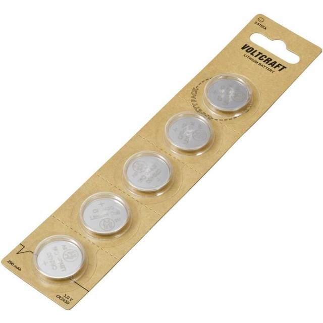 VOLTCRAFT CR 2430 Button cell 3 V 290 mAh Lithium VC16107965 5