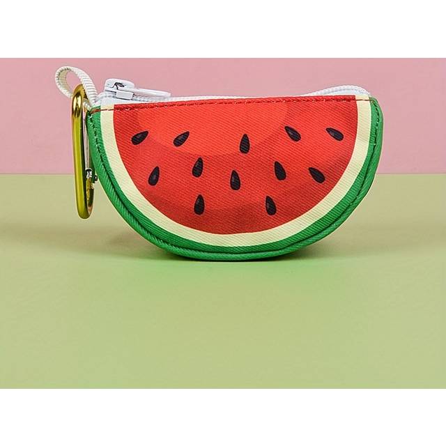 TEMU Fruit-shaped Dog Poop Bag Dispenser, Durable Polyester, Side-opening Design For Increased Capacity, Portable Waste Bag Holder For Dogs, No Battery Needed