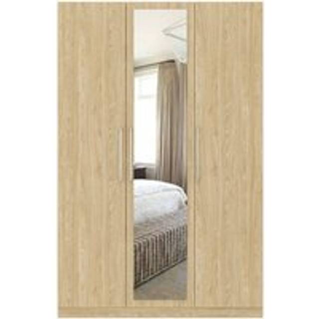 Foster Triple Wardrobe - Oak Effect