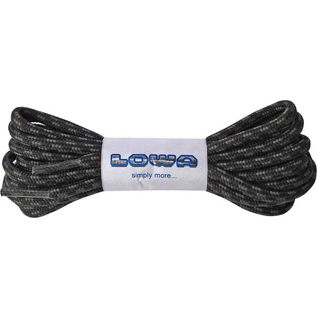 Lowa shoelaces 210 cm - Black/Grey
