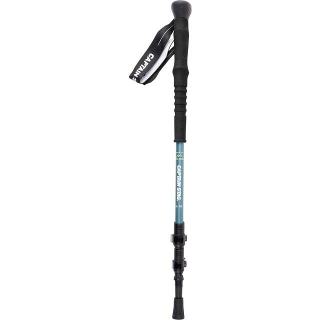 CAPTAIN STAG Trekking Pole Trekking Stick 3 Tier Type2 Lever Lock I Type Grip Nile Blue FEEL BOSCO UM-2328