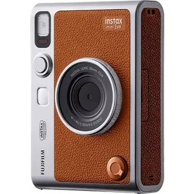 FUJIFILM Instax Instant Camera Case for Instax Mini Evo Brown 520408