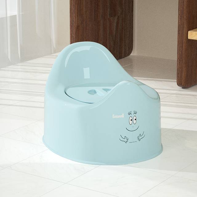 TEMU Easy--shaped Potty Training Seat For 0-3 Years - Durable Pp Material, In White/pink/blue, Urine Bucket, Toilet Training,