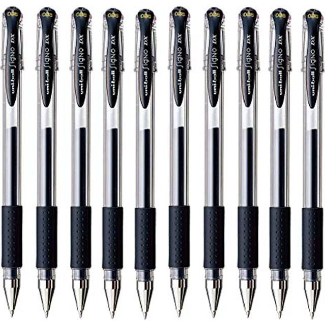 Uni-ball Signo Um-151 Gel Ink Pen - 0.38 Mm - 10 Set Black