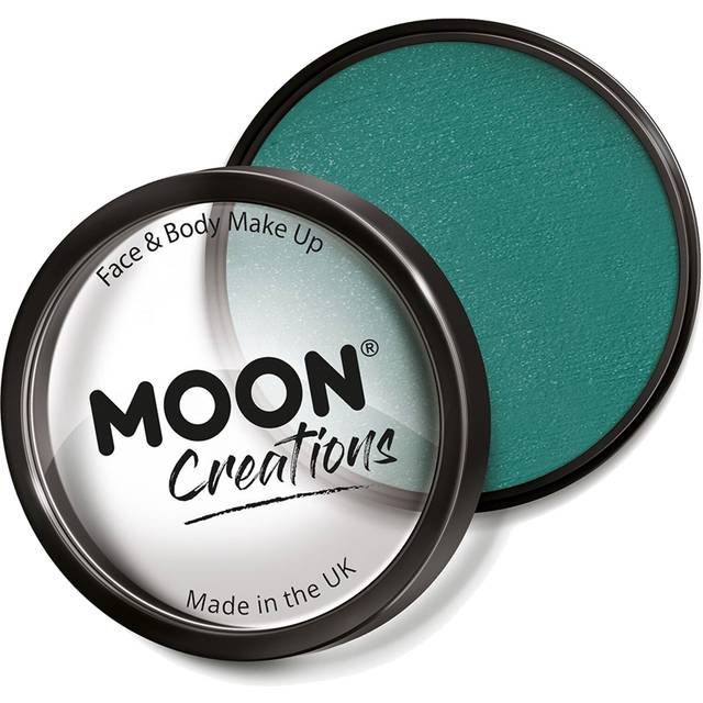 Moon Creations Pro Face Paint Cake Pot Teal
