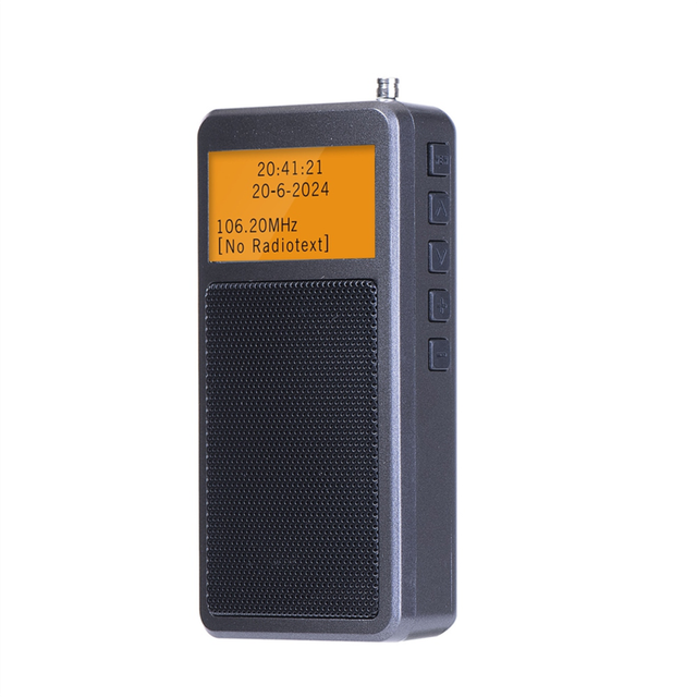 Mini Portable Bluetooth Radio FM Stereo Radios Wireless Speaker with Alarm Clock