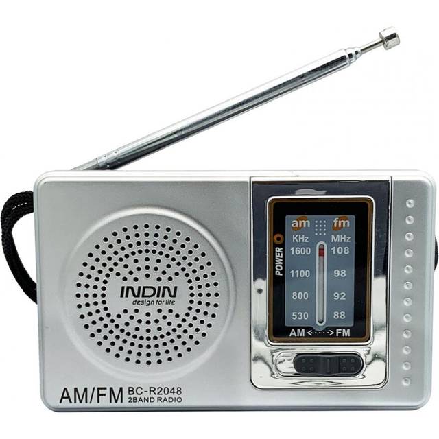 Portable Radio Pocket Telescopic Antenna Battery Powered Mini Multifunctional AM FM for Elder