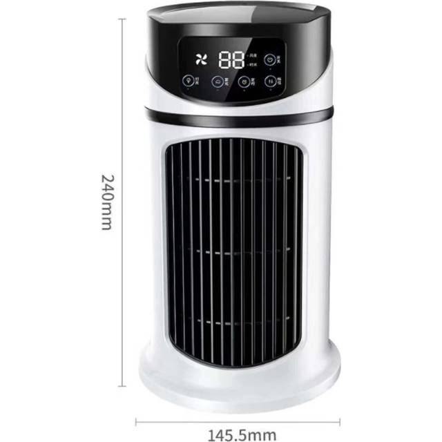 300ML Mini USB Portable Air Conditioner Cooler Fan Water Cooling Air Fan Conditioning Desktop ABS Black White 240*145.5mm