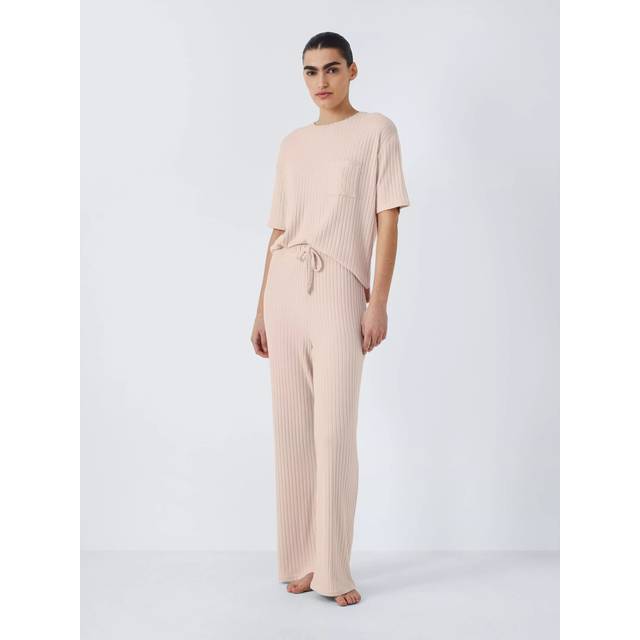 John Lewis Alva Ribbed Lounge Set, Sand
