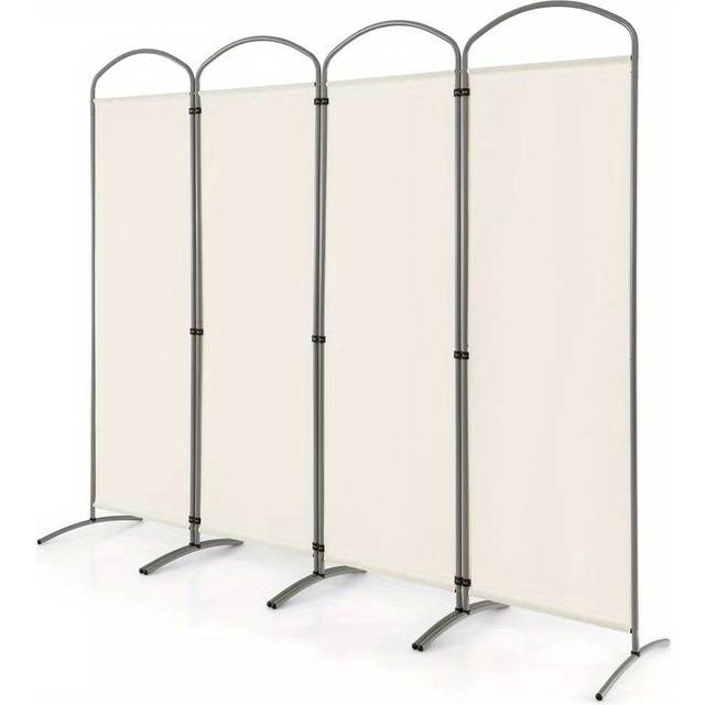 TEMU Room Divider 188cm Folding Privacy Screen Portable Freestanding Divider