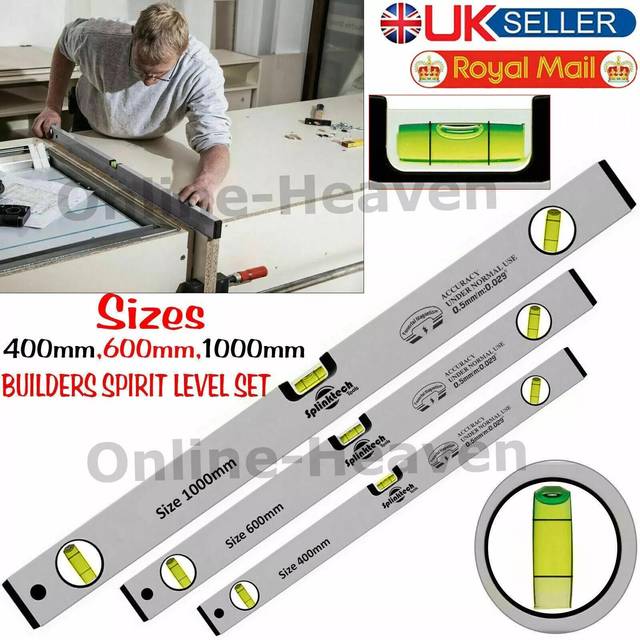 TEMU 3pcs Line Level Tools Level 400 600 1000mm Level Tool Line Boat Level Small Long Level Tressels Level