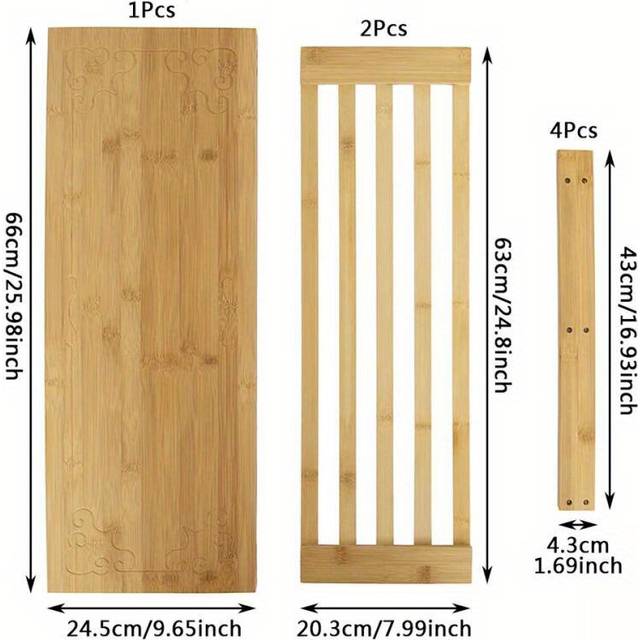 TEMU 1pc Wooden Shoe Rack Seating Bench Hallway Storage Organiser Holder Stand