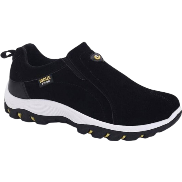 Men Loafers Flats Fashion Casual Shoes Slip on Outdoor Walking Sneakers Man Trainers Plus Size 39-48 39 black