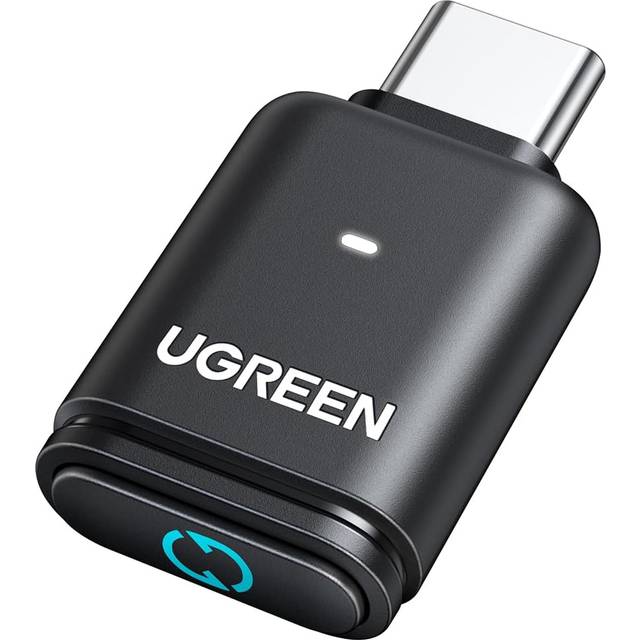 Bluetooth 5.3 Adapter for PS5/PS5 Pro, USB-C Bluetooth Adapter with aptX/aptX HD/aptX Adaptive, Plug & Play, Supports Windows/macOS, PC, Laptop(Audio