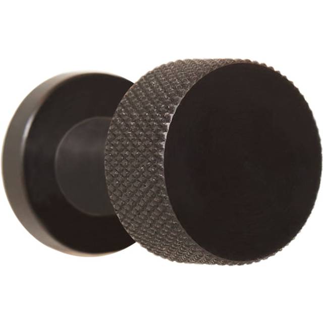 Form & Refine - Angle Hook S - schwarz matt/beschichtet, unbehandelt/T x Ø 2,8x1,9cm - black matt (2.8 x &#8960;2.0cm)