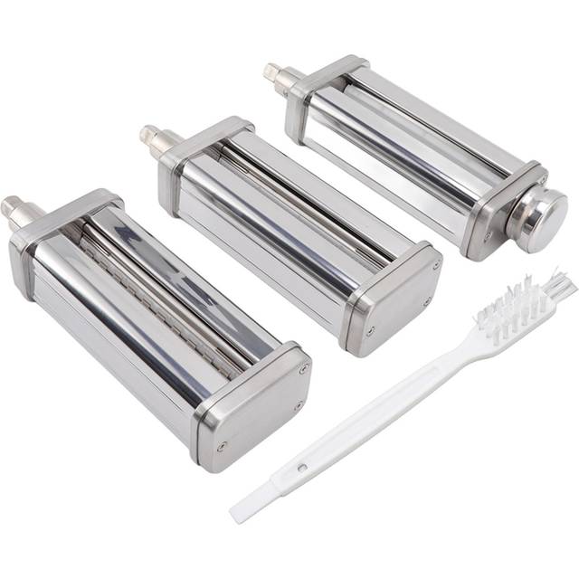 Pasta Maker Attachments for Stand Mixer Press Noodle Maker Set with Pasta Sheet Roller Spaghetti