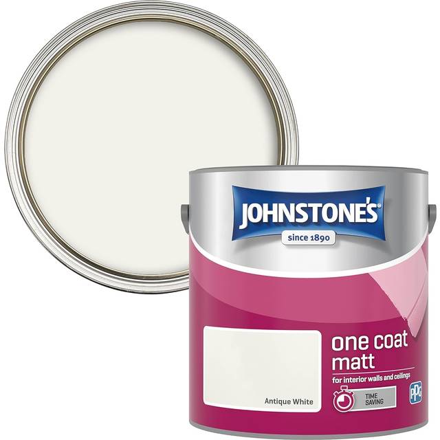Johnstone's - One Coat Matt 2.5L - Antique White