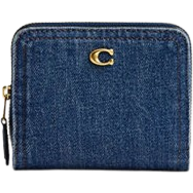 Coach Essential Billfold Wallet - Denim/Brass/Deep Blue
