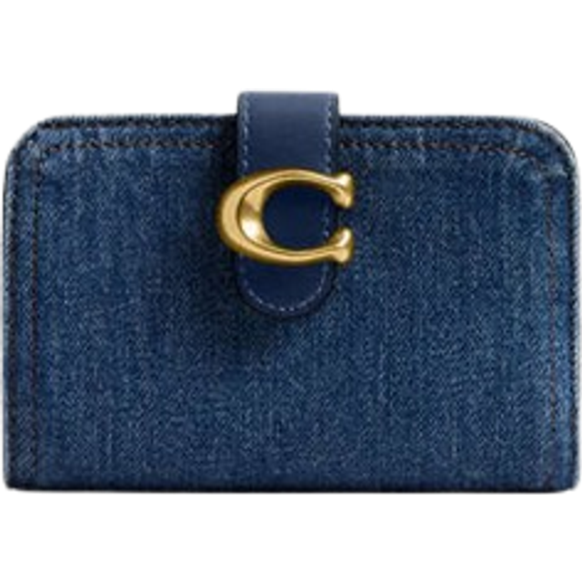 Coach Tabby Wallet - Denim/Brass/Deep Blue • Price »