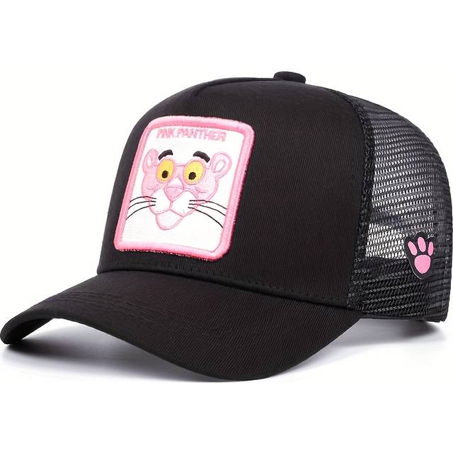 TEMU Fashionable Cartoon -embroidered Baseball Caps, Men's And Women's Outdoor Sports Events, Casual Baseball Caps, Trendy Hip-hop Street