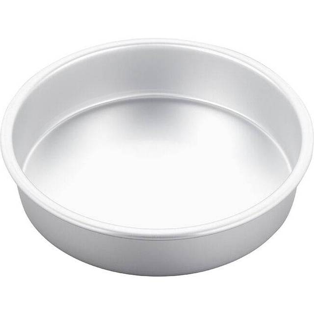 Wilton Aluminum Round Cake Pan  Durable Anodized Bakeware for Tiered & Layered Cakes  Even Heating  Rust-Resistant  Professional Cake Baking Pans  8 x