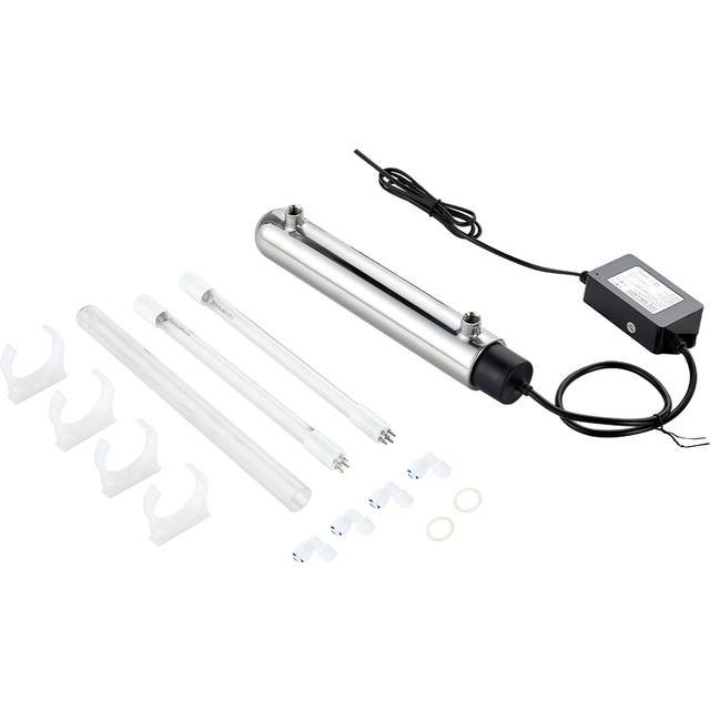 VEVOR UV-Wasserreiniger 3,785L/min Ultravioletter Wasserreinigerfilter Trinken