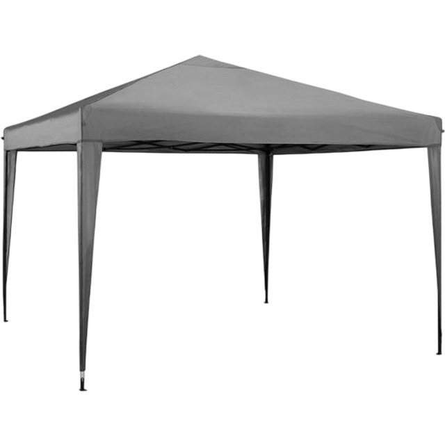Grey Pop-Up Gazebo - 3m x 3m