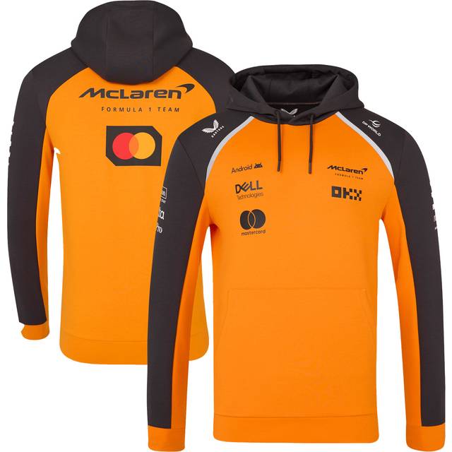 Castore McLaren Mens 1/4 Zip Size: Small, Colour: Orange