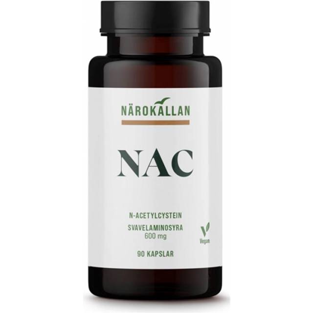 Närokällan NAC N-Acetylcystein 600 mg Kapslar 90 st