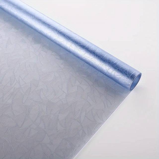 TEMU 1pc Rainbow Electrostatic Privacy Window Film - Vibrant, Glass Decal With Anti-uv & Heat Insulation , Easy Installation For Brightening Home Decor