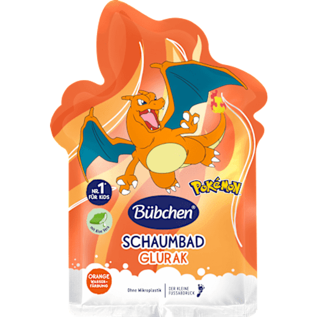 Bübchen Pokémon skumbad, Glurak, 40 ml