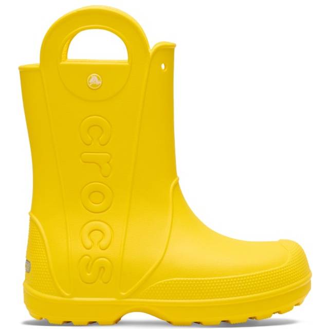 Crocs Women's Handle It Rain Boot Gummistövlar Dam Storlek 39-40 Färg gul