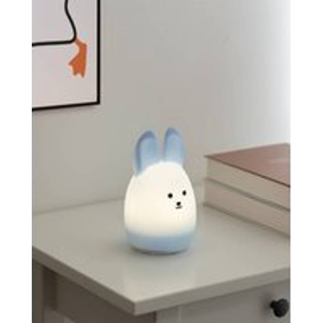 EGLO Castellino Rechargeable LED Touch Rabbit Night Light - Blue