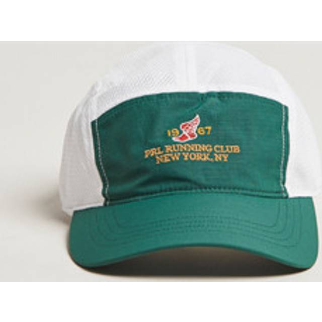 Polo Ralph Lauren – Run Club – Mörkgrön keps i nylon med 5 paneler och logga-Grön/a