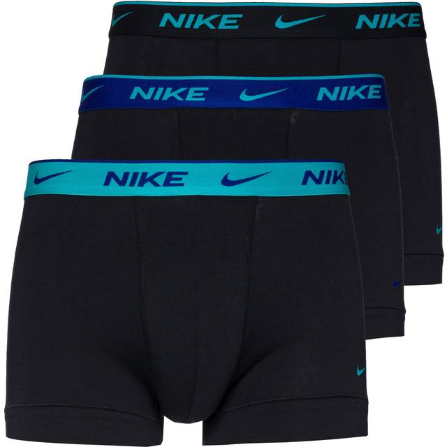 Set of 3 Stretch Cotton Boxer with Logoed Elastic Band size M (M)