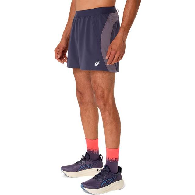 ASICS Road 5in Running Shorts Men - Violet, Size S - violet