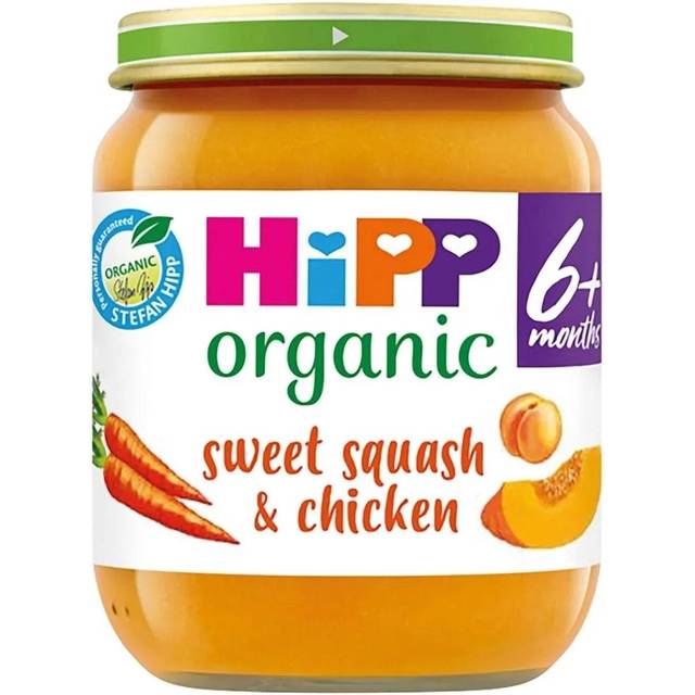 HiPP Sweet Squash & Chicken Baby Food Jar 6+ Months