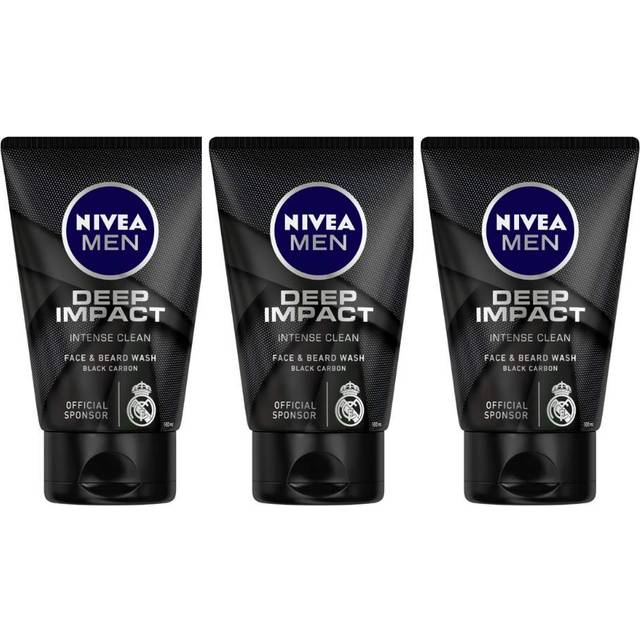 NIVEA MEN Deep Darkwood Face & Beard Wash 100ml