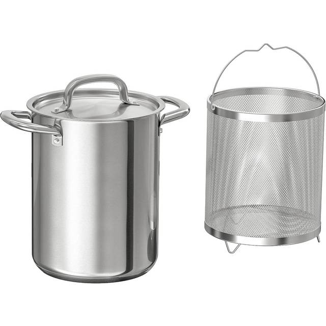 IKEA 365+ gryta med insats, rostfritt stål, 5.0 l