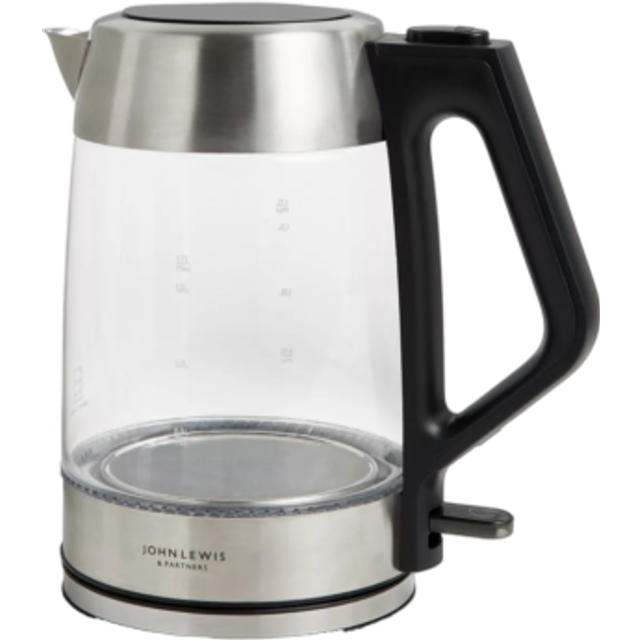 John Lewis Glass Electric Kettle, 1.7L