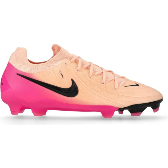 Nike Phantom GX II Pro FG Prism - Röd/Svart/Pink Blast - Gräs (FG) - ['Röd'] (36½)