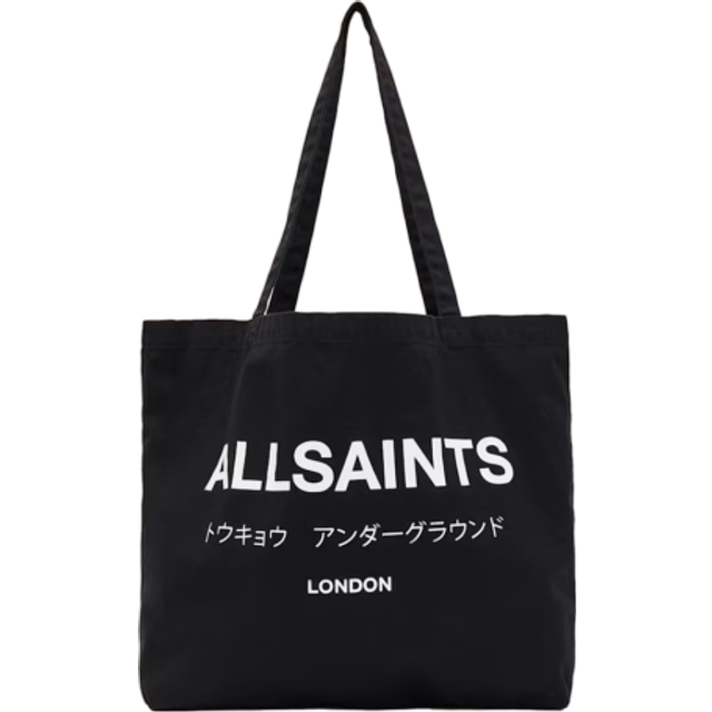 AllSaints – Underground – Svart toteväska-Svart/a
