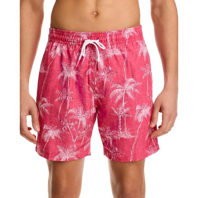 Trunks Surf & Swim Co. Chambray Sketch Palms Sano Swim Short