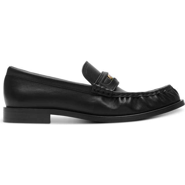Burberry Leather Cadet Loafers - Black - 36
