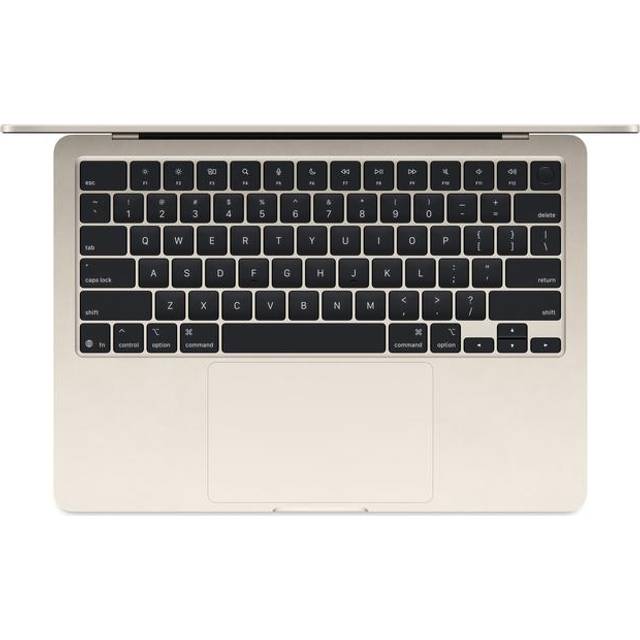 Apple MacBook Air - M4 - Apple M4 10-core - 24 GB RAM - 512 GB SSD - 13.6" IPS 2560 x 1664 (WQXGA) - Wi-Fi 6E, Bluetooth - starlight - kbd: dansk