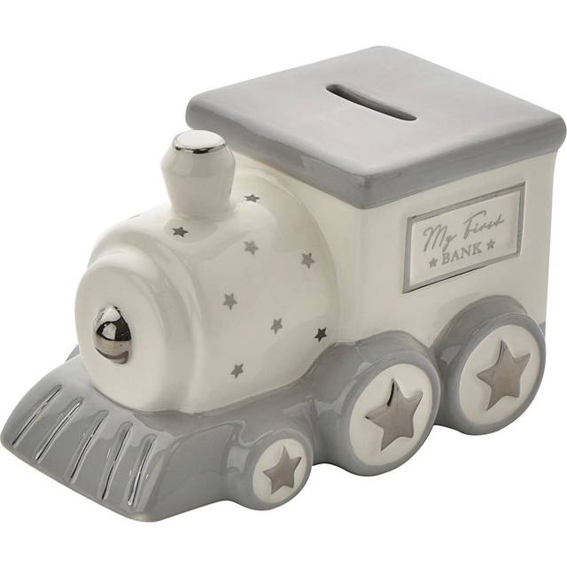 Bambino Train Shaped Ceramic Money Box